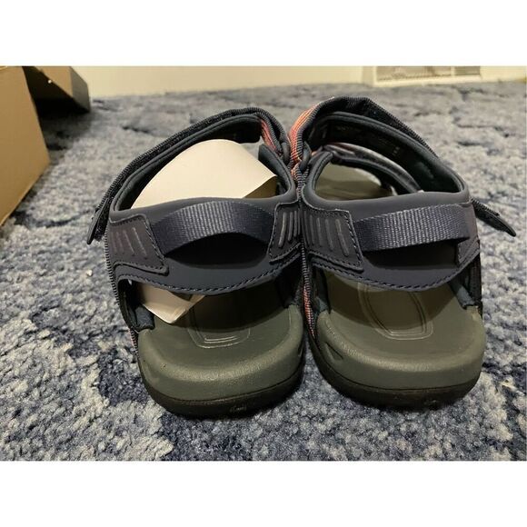 TEVA TIRRA WOMEN SPORT SANDALS PALMS INDIGO/ ROSE VIOLET US 11 NEW - Picture 4 of 8